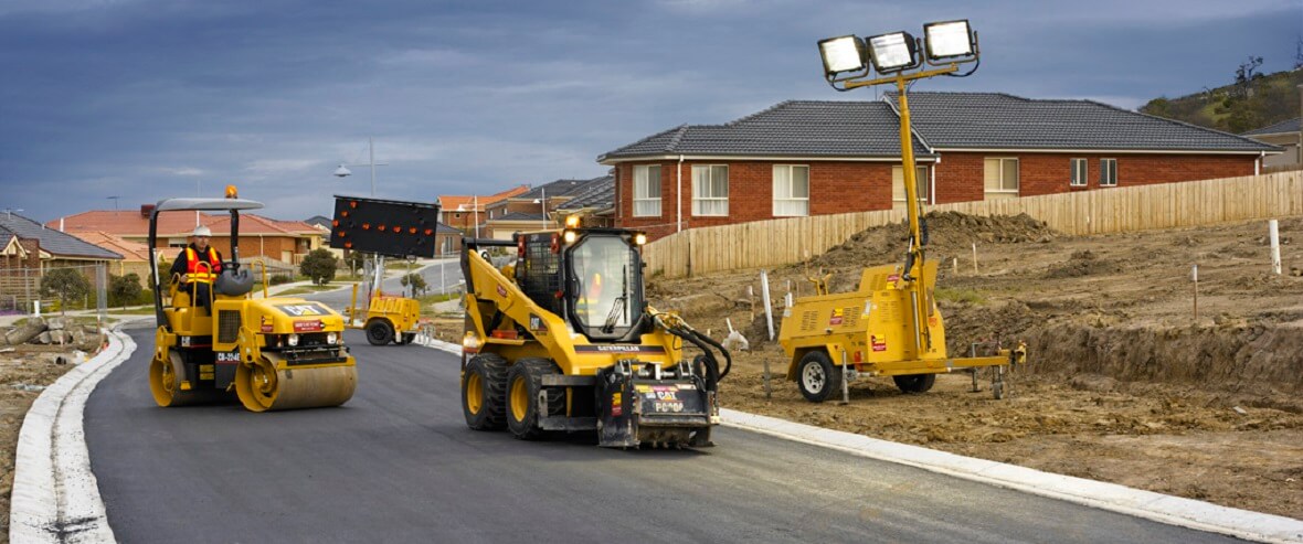 Attachment Rentals for Paving